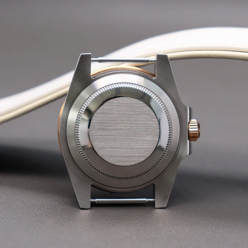 40mm GMT Uhrengehäuse Zweifarbige Keramiklünette Für