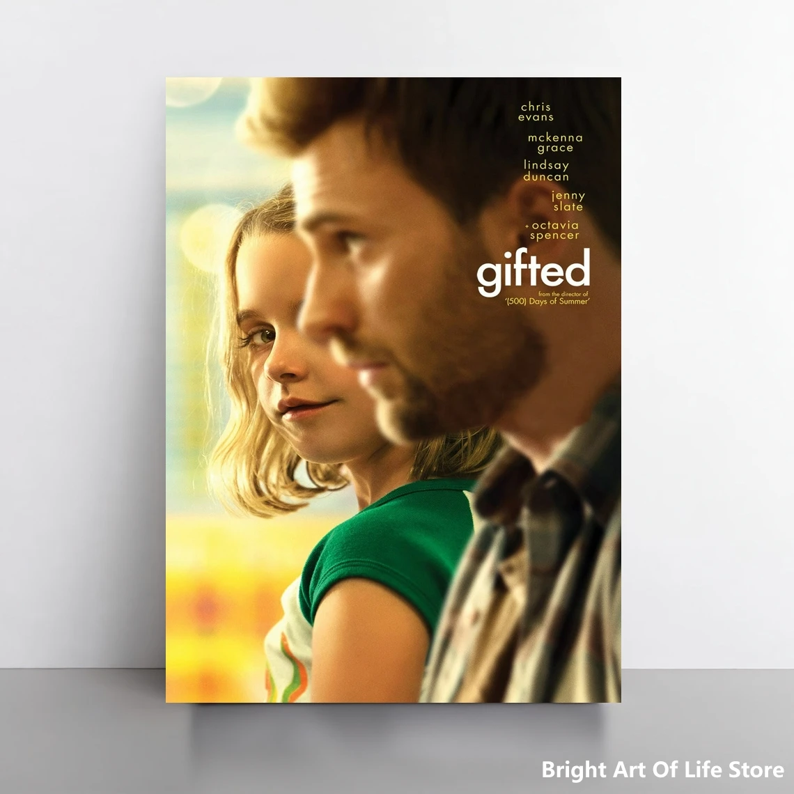 

Gifted (2017) Movie Poster Star Art Cover Photo Print (Unframed)