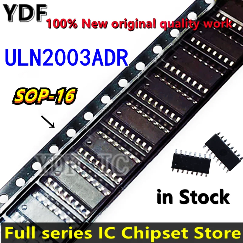 5pcs Brand New Uln2003 Uln2003a Uln2003adr Uln2003ag Patch sop16 In