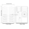 1PC White Double Side Use Microblading Practice Skin Permanent Makeup Brows Practice Latex for outline and