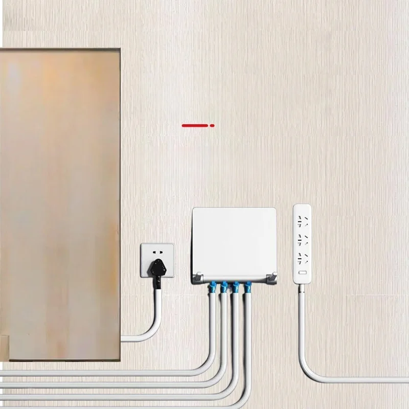Wire Cords Covers Paintable Cable Concealer Cable Hider TV on Wall Wire Hiders Management Cord Hider Wall 1PC 1/2/3/5/10m