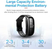 Original Camera Watch 1080P HD mini Camera Wristwatch, Secret Recording No Sound No Light, Comfortable Wear for Business Meeti - Image 2