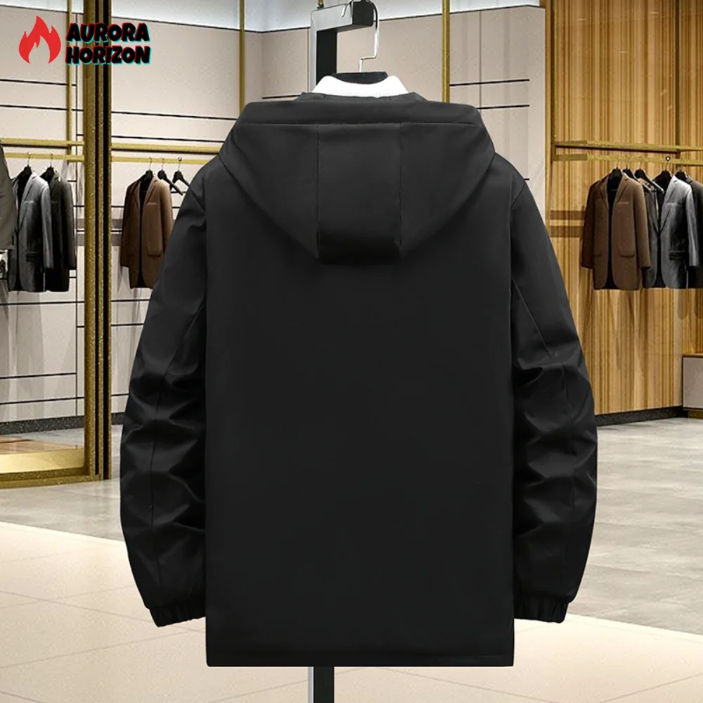 ZOZO Men's Winter Casual Clothes Tide Big Yards Jacket Thickened Winter Men 160kg Big Size 9XL 10XL Parkas Cotton-padded Clothes