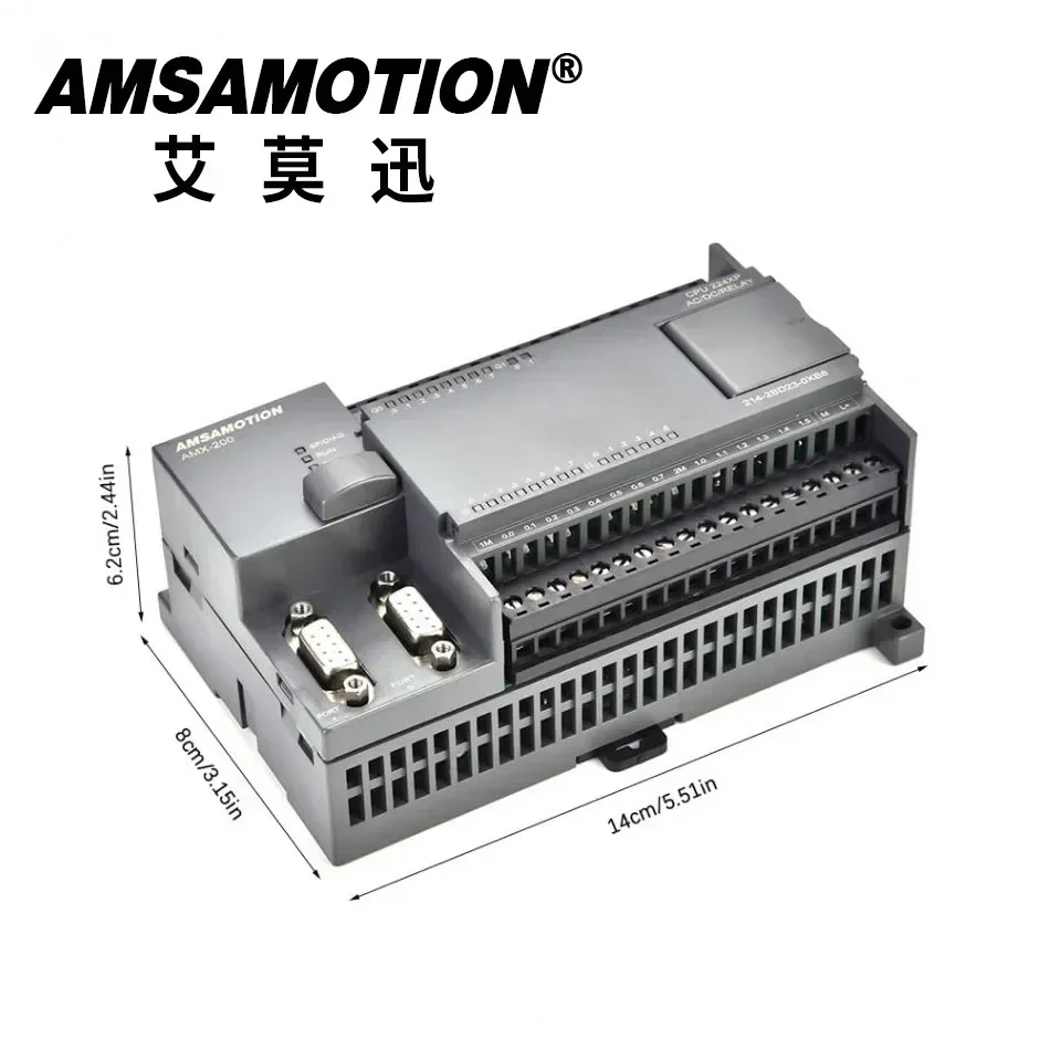 CPU224XP PLC Programmable Logic Controller Replace For Siemens 214-2BD23-0XB8 220V PLC S7-200 RELAY Output Programming CPU224