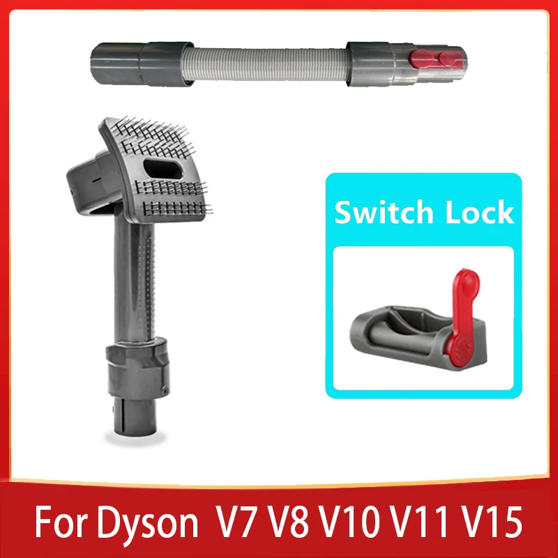 Vacuum Cleaner Suction Head Cleaning Brush Pet For Dyson V7 V8 V10 V11