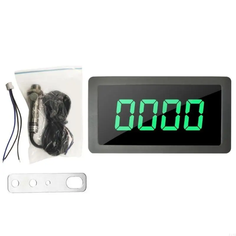 F19B 디지털 속도 속도 측정기(홀 센서 포함) 모터 타코미터용 LED 타코미터