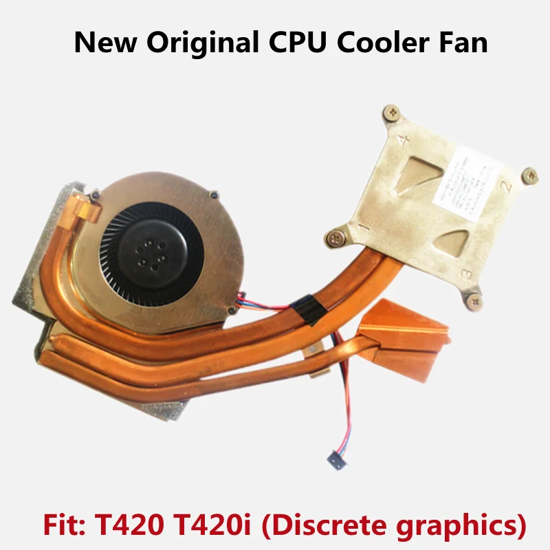 

New Original Heatsink CPU Cooler Cooling Fan for Lenovo ThinkPad T420 T420i SWG Discrete Graphics 04W0408 04W0410