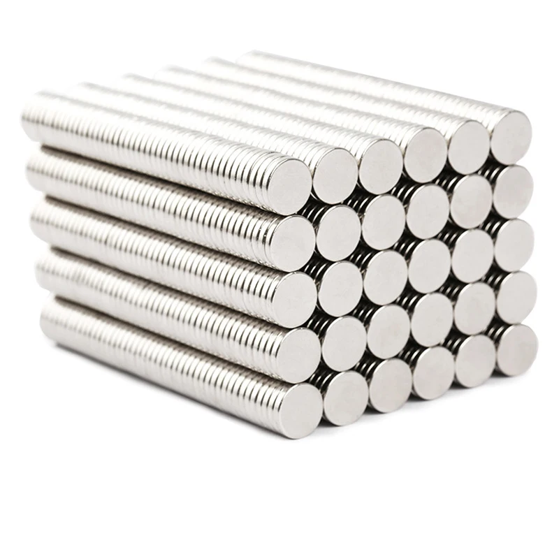 

Magnet Circle Ultra-thin NdFeB Strong Magnet Diameter 10x2mm Magnet Magnet Steel Strong Magnet N35