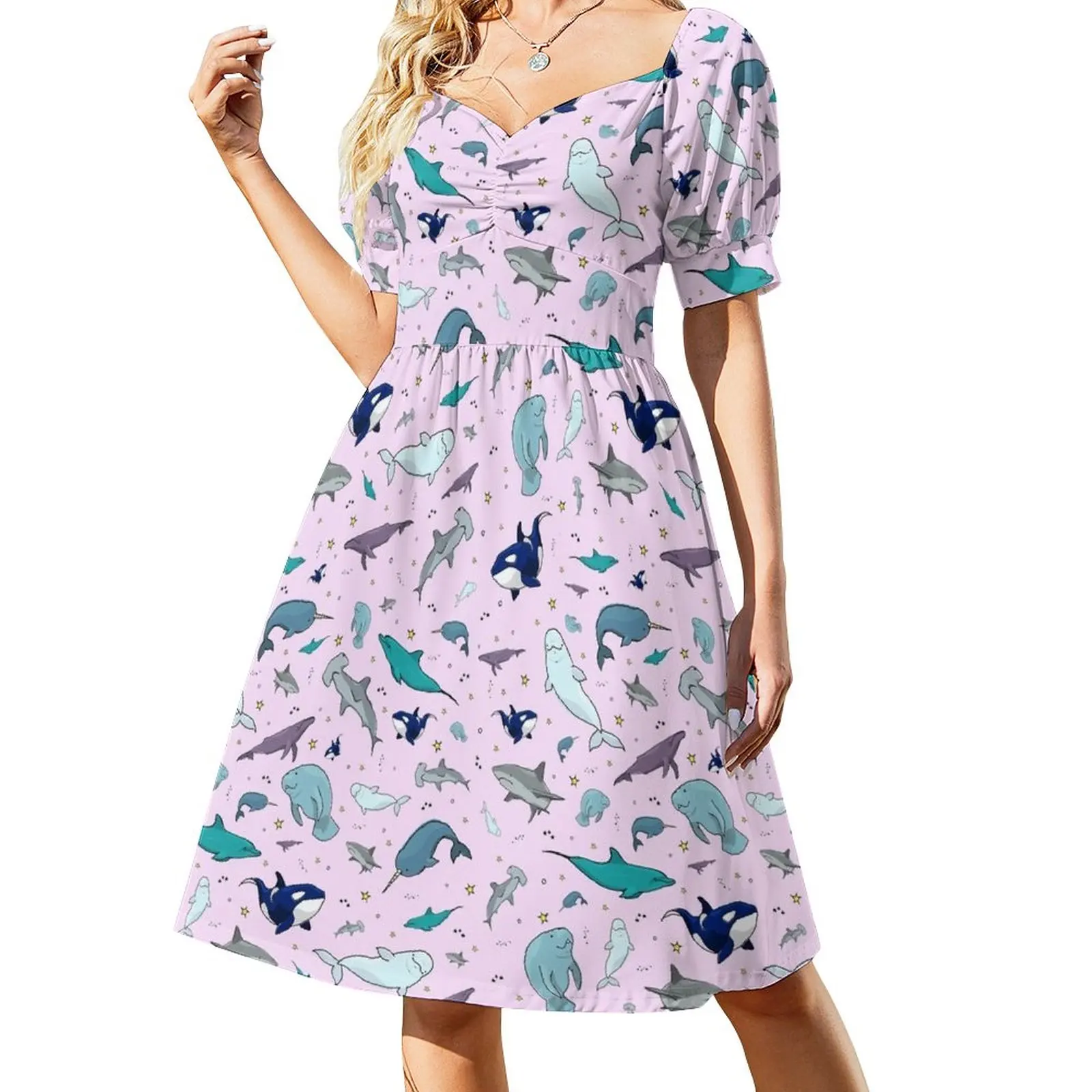 

Ocean in Pink Dress prom dress clothes for woman dresses korean style