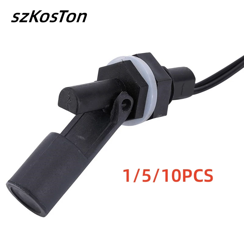 1-10 PIÈCES Capteur de niveau d'eau à flotteur latéral, interrupteur à flotteur horizontal, capteur de débit pour réservoir et piscine