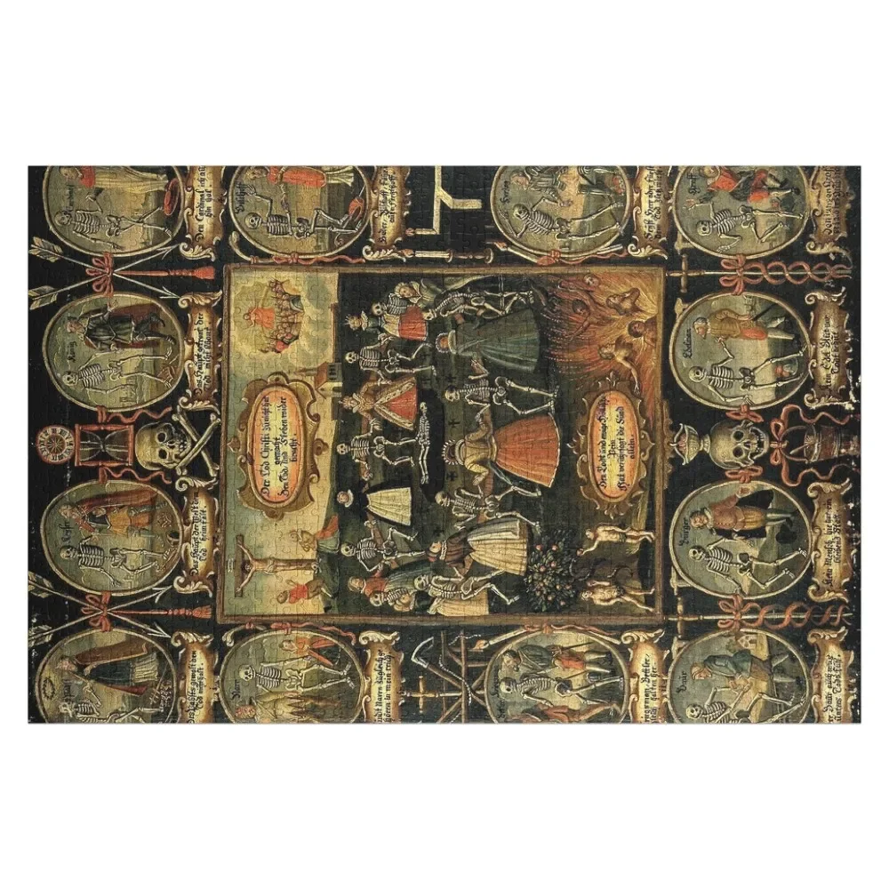 

Danse Macabre Jigsaw Puzzle Wooden Name Custom Puzzle