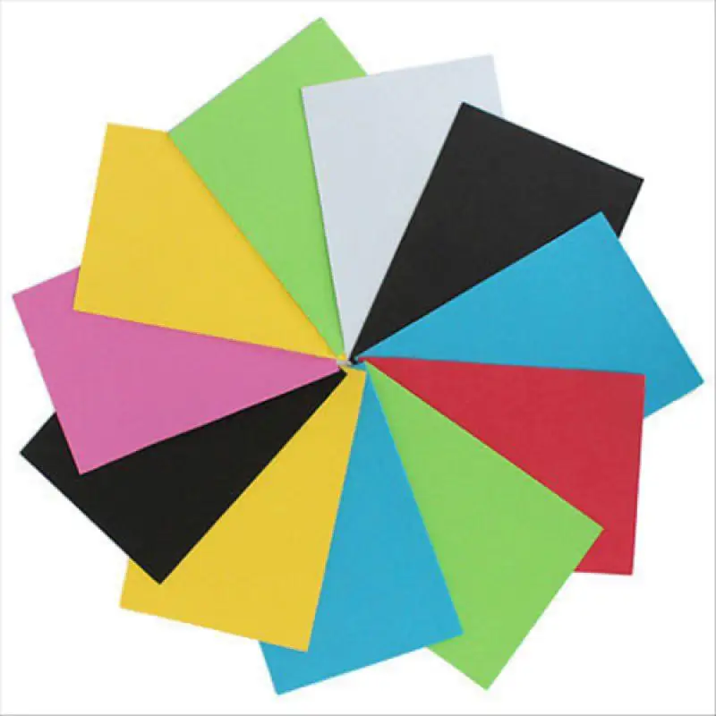 12pcs 2MM EVA Foam Sheets Handmade Foam Paper Sponge Paper Scrapbookin DIY  Handcraft Materials Multicolour Prop