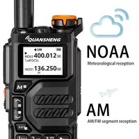 QuanshengUVK5walkie Talkiefull Bandaviation Band Hand Held Outdoor Automaticone Buttonfrequency Matching Go on Road Trip 2