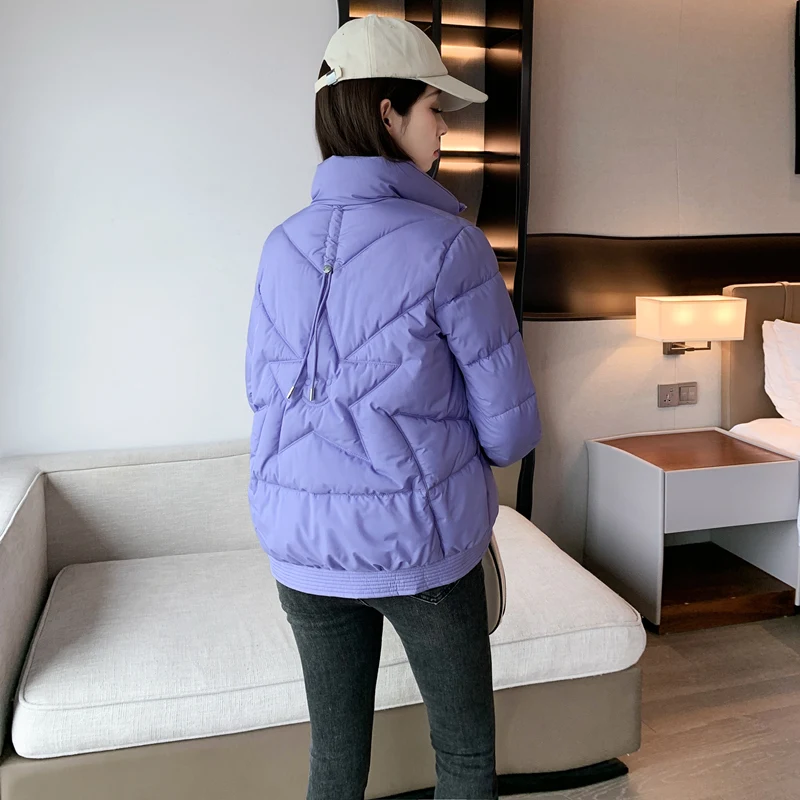 

Новинка 2023, женская зимняя куртка, теплая женская утепленная куртка, пуховик с хлопковой подкладкой, повседневное свободное зимнее пальто, верхняя одежда