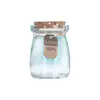 100ML Small Lucky Star Glass Bottle Cork Pudding Gift Wish Yogurt Milk Party Supplies Bottles Candle Jar Glass Jars and Lids 1