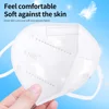 Health Protective KN95 face mask 5 layer filter dust port  mascarillas FFP2 Nonwoven health Protective N95 mask Reusable Face 3