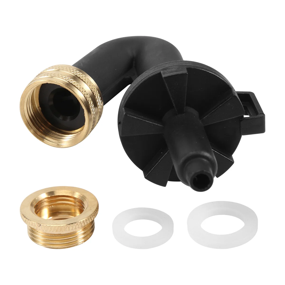 

Одиночная мойка для бутылок, оборудование для очистки домашнего пивоварения, ополаскиватель с адаптером для кухонного смесителя