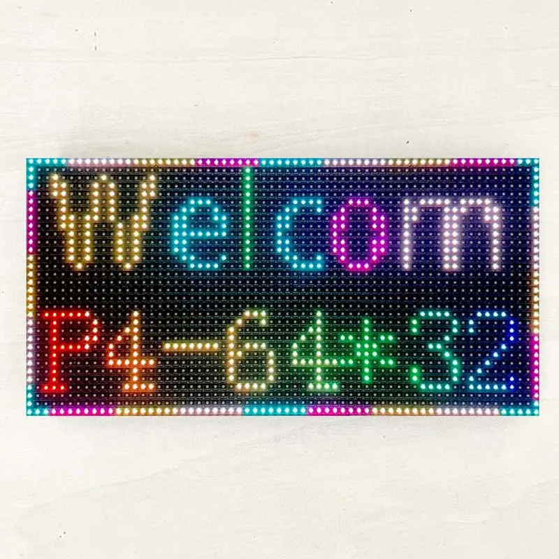 Pannello LED per Video Wall Indoor P4 SMD a Colori Completi, Schermo LED RGB HUB75, Modulo LED per Insegne Digitali, Unità per Grandi Schermi - Image 3
