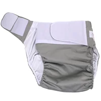Milisten MenS Briefs Diaper Cover Adult Pocket Diaper Reusable Washable Adult Cloth Diaper Adult Nappy Absorbent Diaper 1