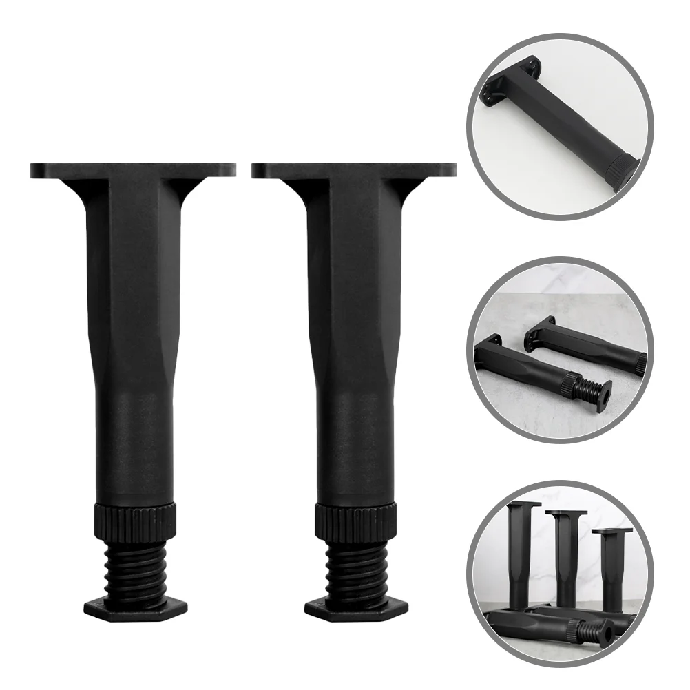 

2 Pcs Bed Board Frame Support Legs Bedframe Slats with Center Replacement Parts
