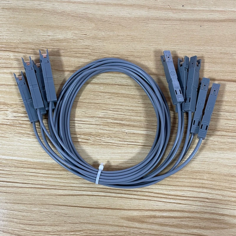 Фото Тест 110 для крепления головы к зажиму типа «крокодил» RJ11 RJ45, голосовой тестовый провод, тестовый шнур для голосового модуля №5