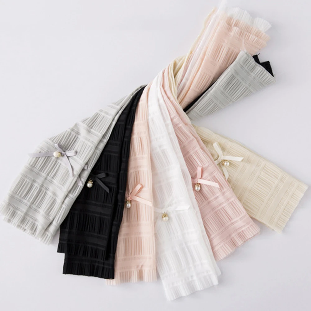 

Summer yarn Arm Sleeve Long Cute Lace Mesh Fingerless Gloves Sun Protection Arm Sleeve Sunscreen Thin Cycling Sexy Accessories