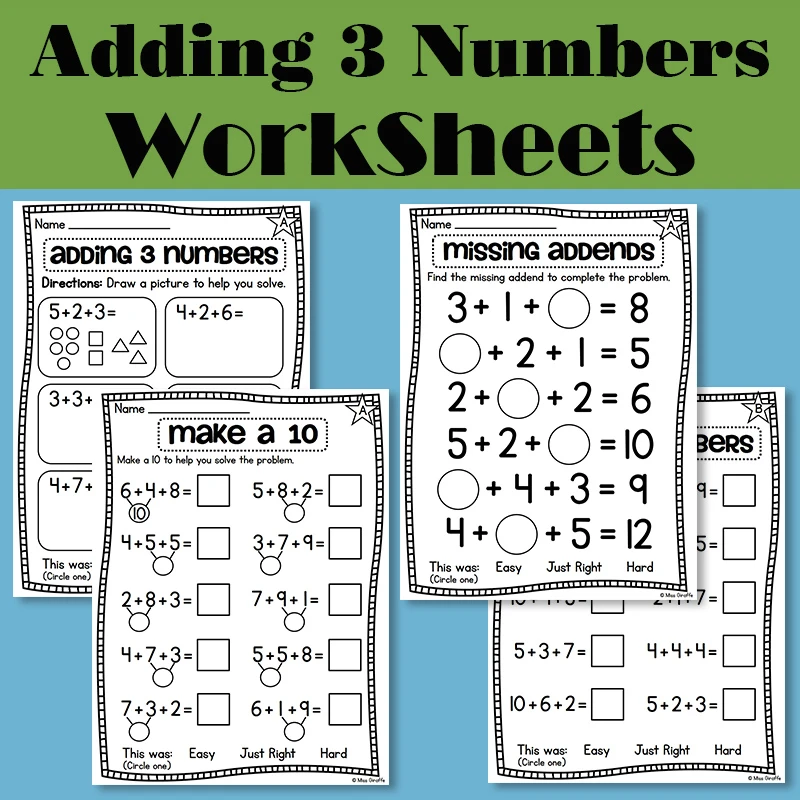 Kindergarten Math Mathematical addition Adding To 100 Homework Paper learn English Practice Book Kids Workbook Learning Toys