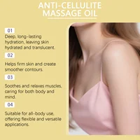 Huile raffermissante pour le corps, Anti-Cellulite, améliore l'affaissement, raffermissant, nourrissant, peau sèche, éclaircissant, huile essentielle de Massage hydratante pour le corps 5