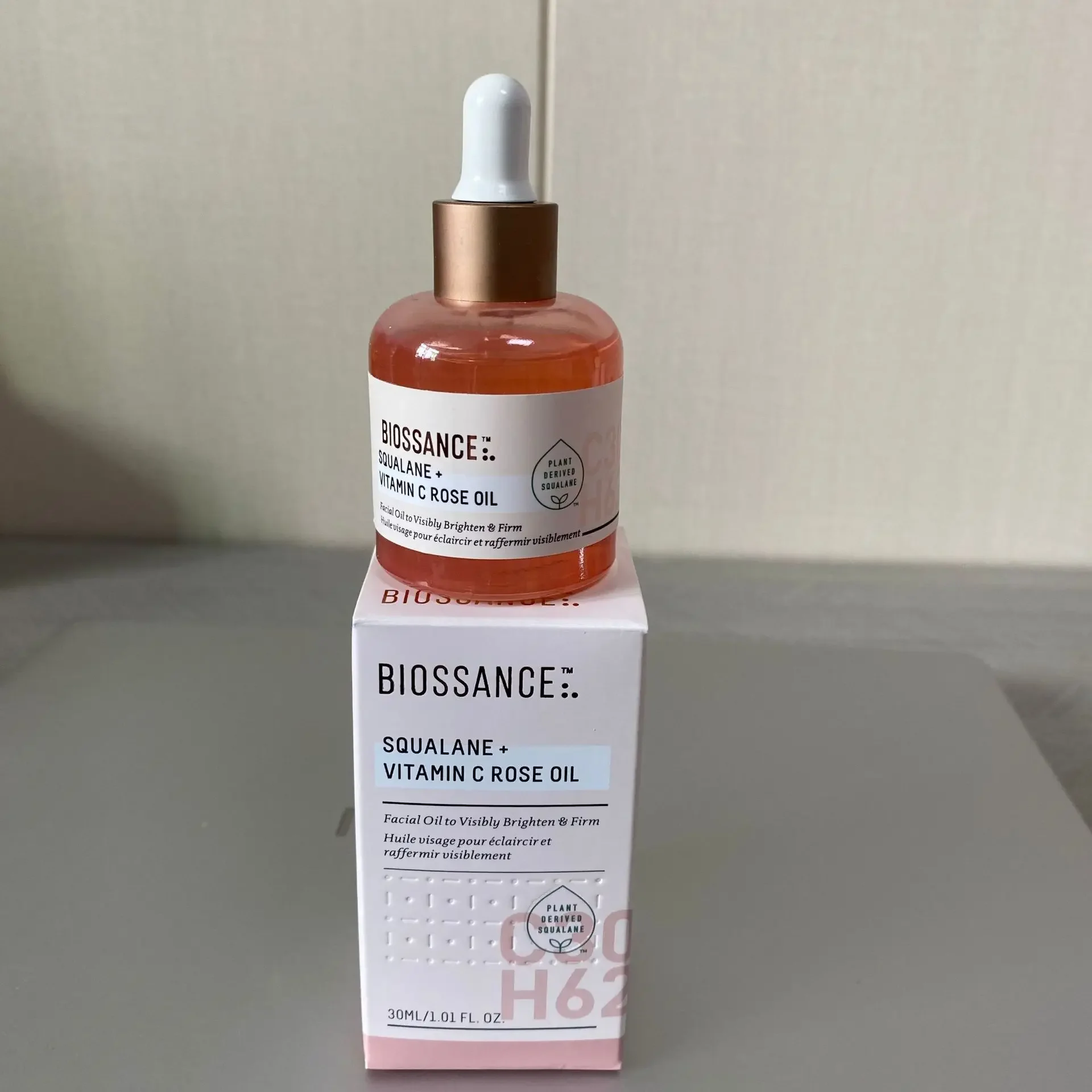 Squalane Rose Essence Oil VC Vitamin Powder Brightening and Exquisite Essence 30ml 3