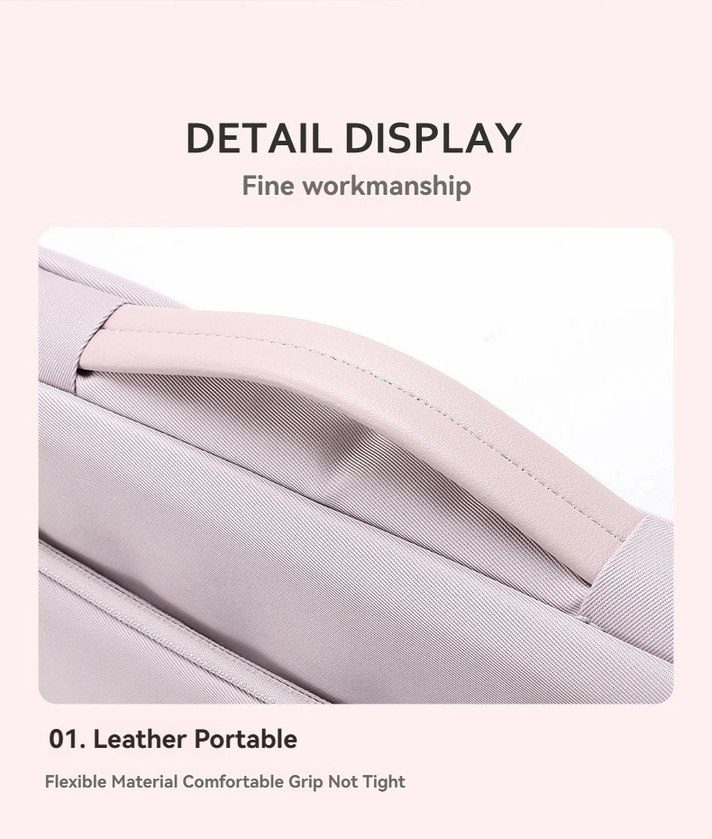 Laptoptasche für MacBook Air Pro 16 Notebooktasche HP Huawei Lenovo Dell 13,3 14 15,6 Zoll Hülle Tasche Schulter Handtasche Aktentaschen – Detail 16