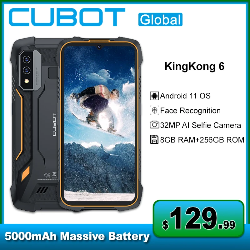 CUBOT Kingkong ES 3 Rugged Smartphone Android 15, 10200mAh/33W Batteria, 16GB+256GB/1TB Telefono Indistruttibile, 6.74'' Cellulare da Lavoro, 48MP+ 16MP, 4G Dual SIM/NFC/IP68/IP69K/Face ID/GPS/15.3mm CUBOT Kingkong ES 3 Rugged Smartphone Android 15, 10200mAh/33W Batteria, 16GB+256GB/1TB Telefono Indistruttibile, 6.74'' Cellulare da Lavoro, 48MP+ 16MP, 4G Dual SIM/NFC/IP68/IP69K/Face ID/GPS/15.3mm