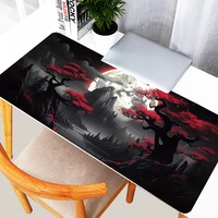 Mouse Pad Gaming Accessories Notbook Computer Speed Mini Pc Gamer Keyboard Desk Mat Landscape Red Moon Map Mousepad Large Gift 1