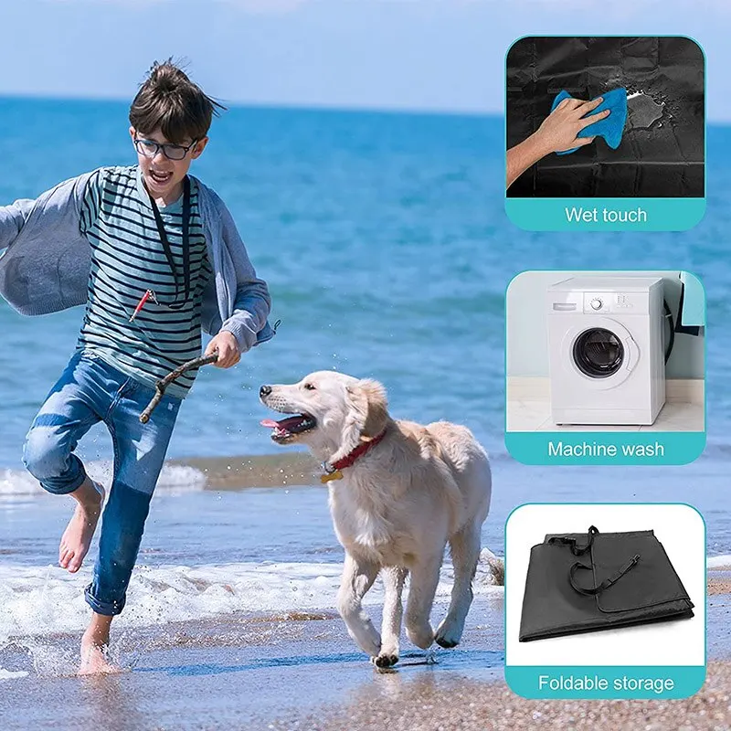 Waterproof Pet Dog Car Seat Cover Protector Foldable Heavy Duty Pet Dog Hammock Car Seat Cover Waterproof Scratchproof Nonslip car seat cover