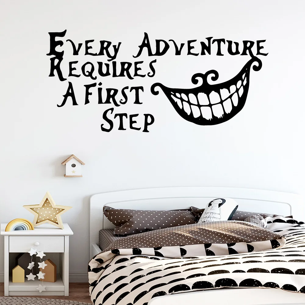 Alice In Wonderland Glow In The Dark Wall Stickers - PVC Vinyl Luminous Decals For Kids' Rooms & Nursery - View #7