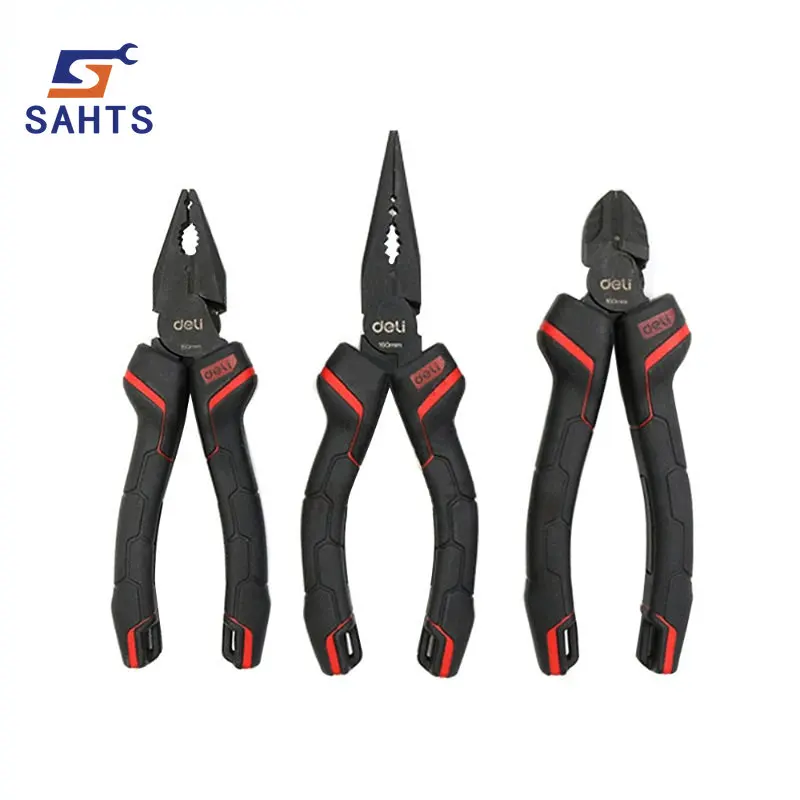 

SAHTS Multifunctional Universal Wire Cutters/Needle-Nose Pliers/Diagonal-Nose Pliers Labor-Saving And Durable Electrician Tools