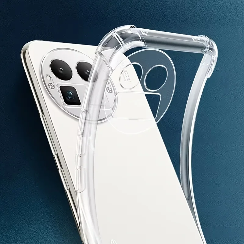 Transparent Soft Silicone Phone Case - Clear Back Cover