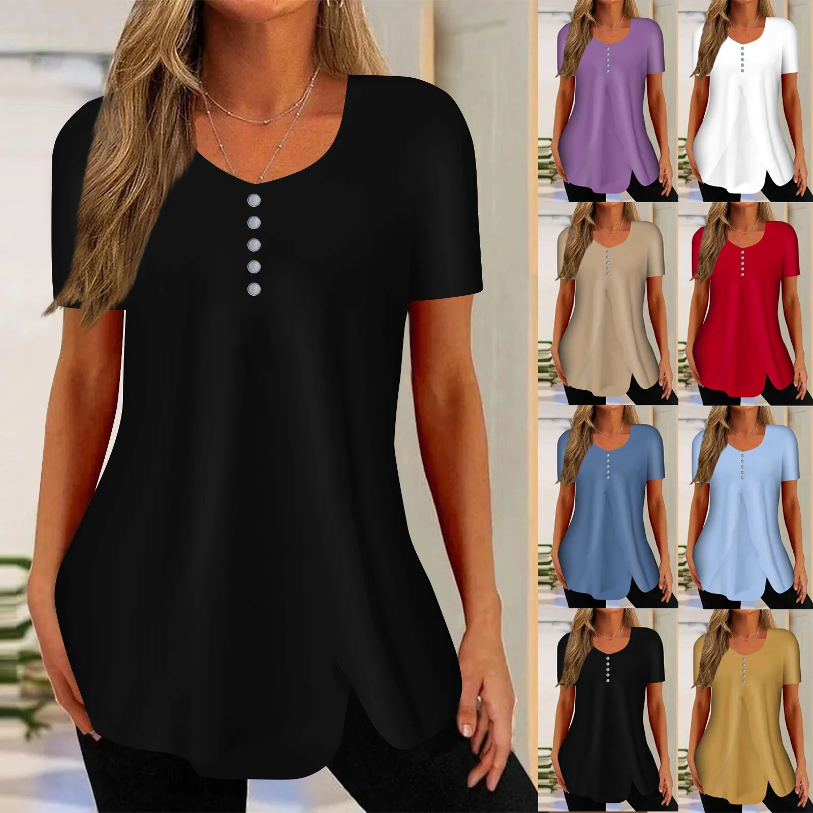 

T-Shirts For Women Elegant Delicate Casual Shirts Women Shirts And Tops Floral Short Sleeve Women Shirts For Summer Y2k Tops