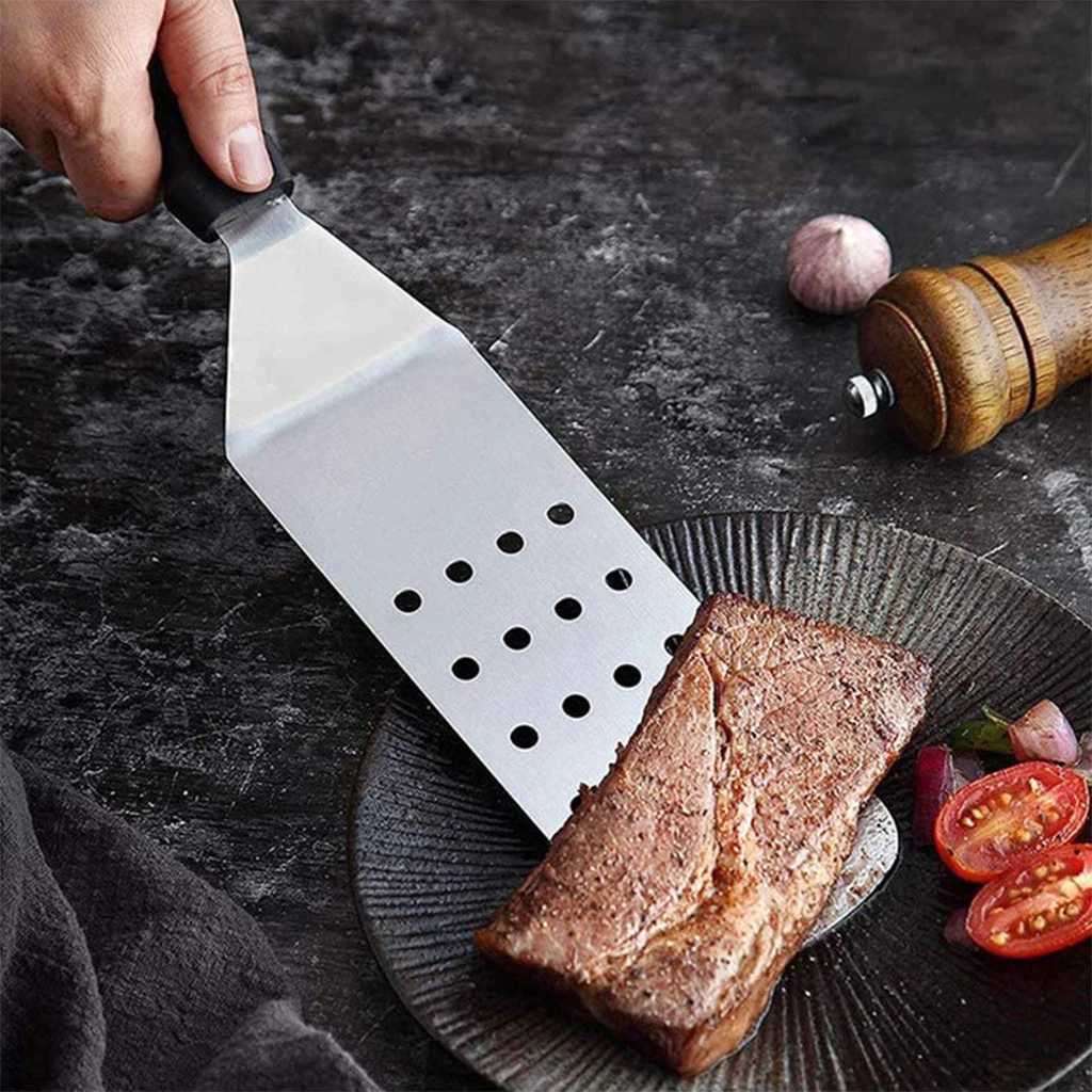 15Pcs BBQ Tools Set Utensils Grill Accessories Egg Rings Spatula Kitchen