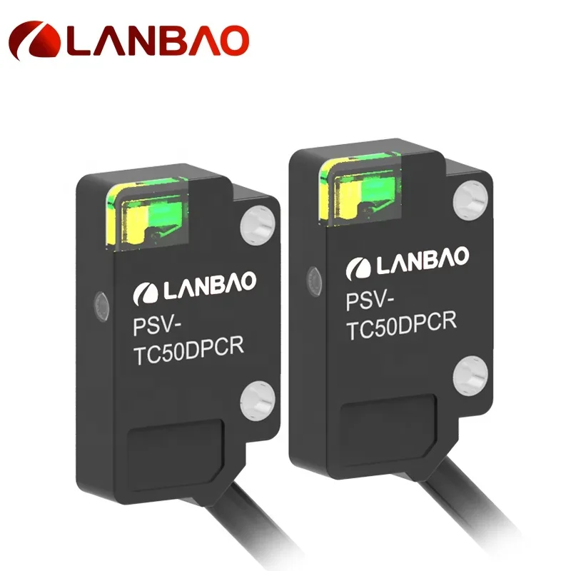 itemsLanbao Photoelectric Beam Sensor 50cm Npn No 10-30v With Ip65
