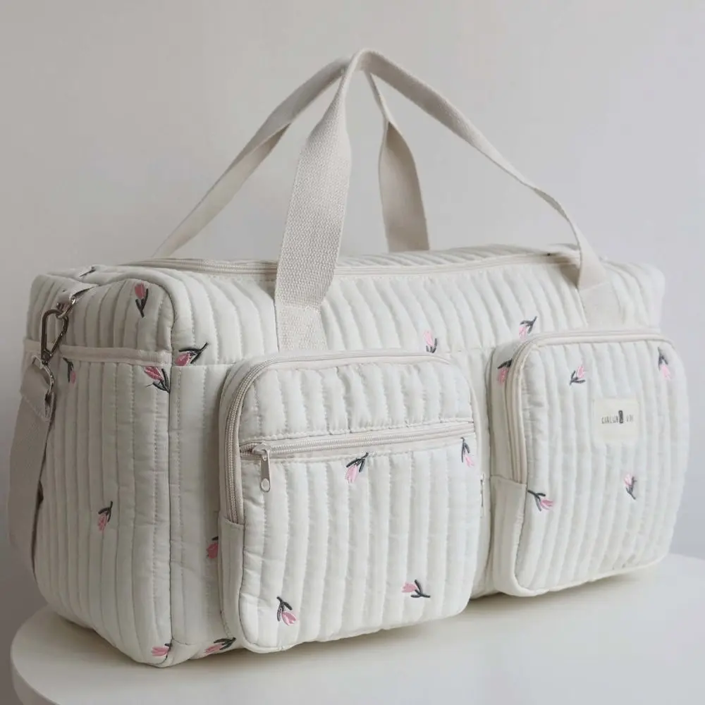 Polyester Diaper Changing Tote Bag for Mommy