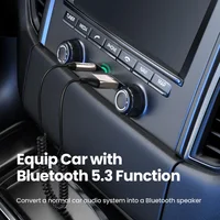 Bluetooth Receiver 5.3 Adapter Hands-Free Car Kits AUX Audio 3.5mm Jack Music Wireless Receiver for Car BT Transmitter - Image 2