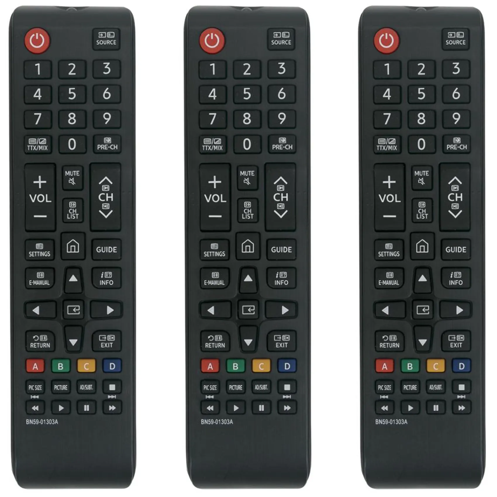 Telecomando Sostituito 3X Bn59-01303A Per Samsung Uhd Tv Muslimexmuslimah