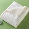 Baby Blankets New Thick Double Layer Soft Fleece Infant Swaddle Envelope Wrap For Newborn Baby Boys Girls Bedding Blanket Quilt 6