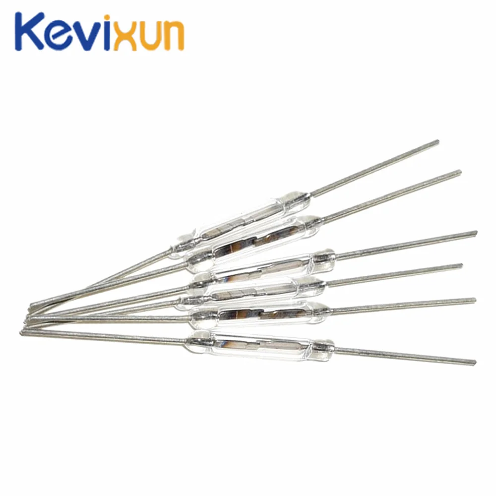 10pcs N/O Reed switch Magnetic Switch 2*14mm 2x14mm Normally Open Magnetic Induction switch For Arduino