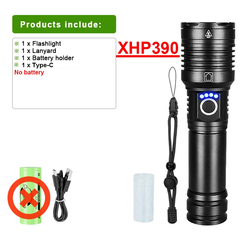 2025 Nuove Torce A LED Più Potenti 90000000LM Torcia Super - Foto 3