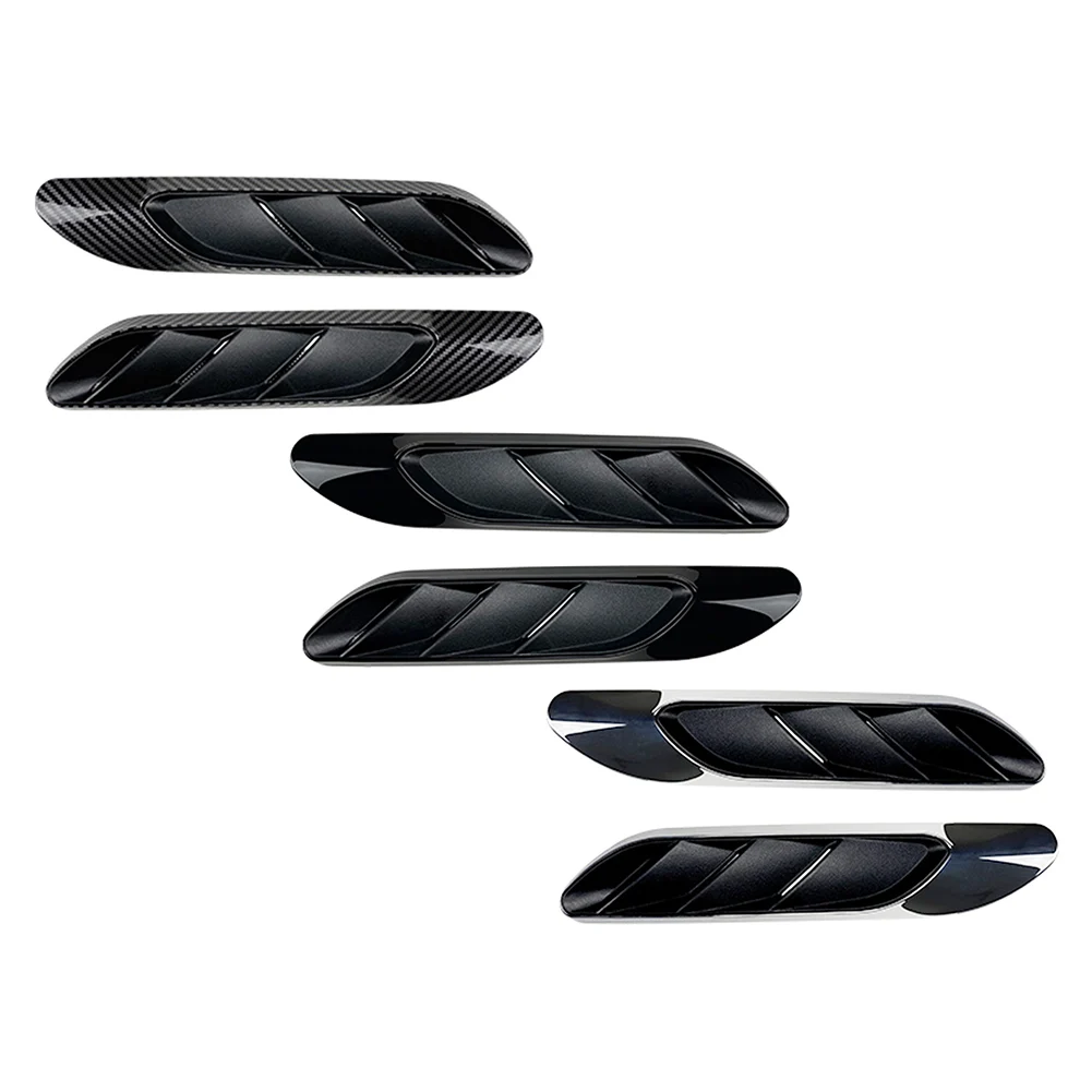 1Pair Car Front Fender Side Air Outlet Vent Trim For Mercedes Benz C Class W206 C200 C260 AMG C63 +