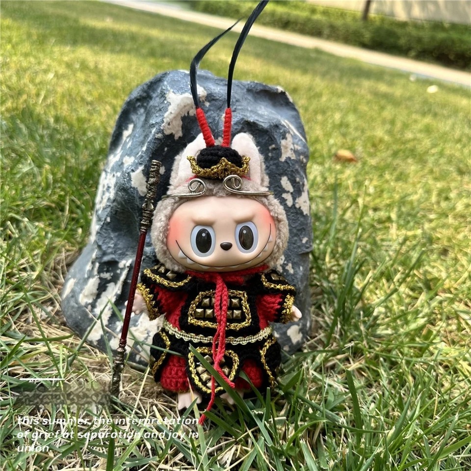 Labubu V1 Journey To The West The Monkey King Sun Wukong Handmade
