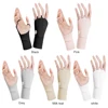 Women Protector Golf Gloves Cool Breathable Sun UV Protector Golf Glove Hollow Palm Elastic for Outdoor Practice 3