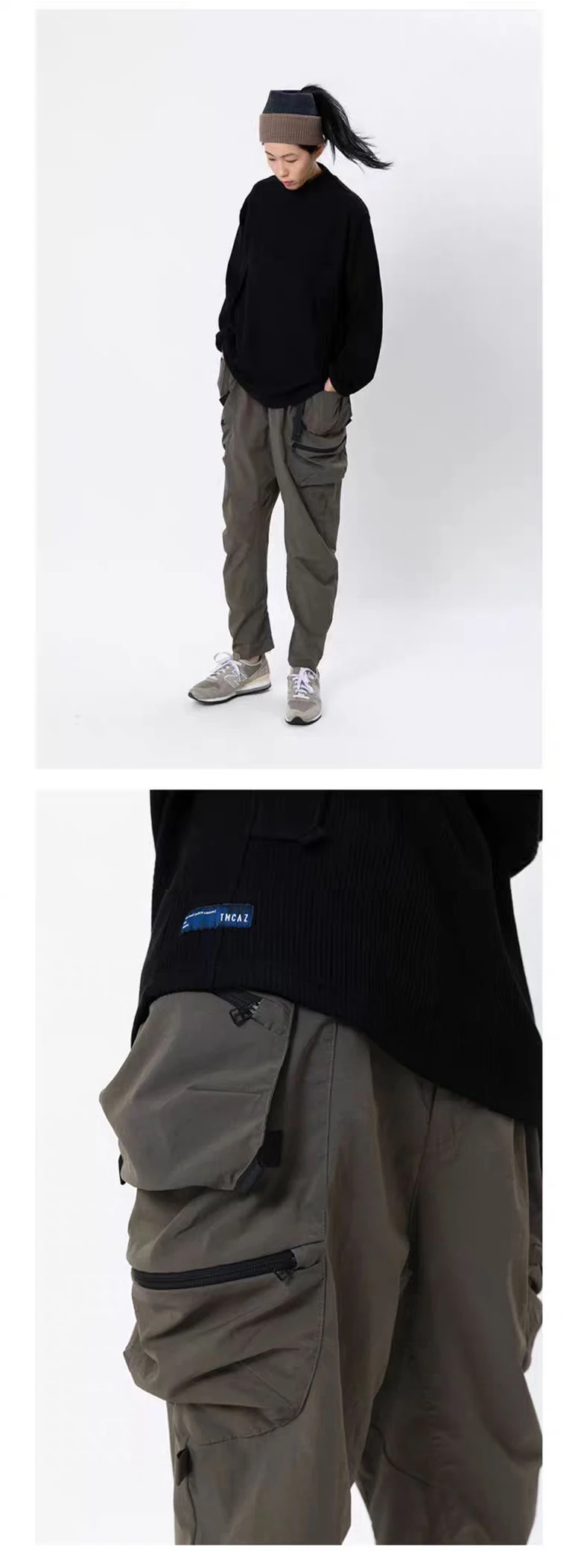 TMCAZ 3D  Pant RX2 ergonomic 3d cut large capacity storage dwr fabric adjustable waist techwear gorpcore aesthetic