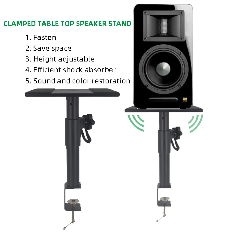 Table Clip-type Speaker Bracket Desktop 